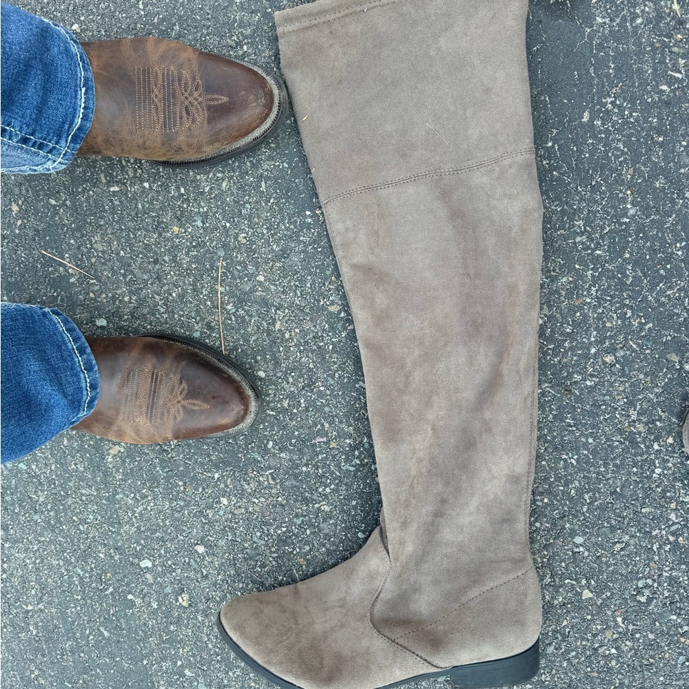 Knee high boots